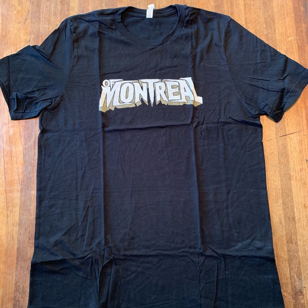 Black of Montreal band tee xl